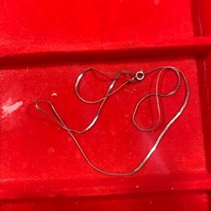 Sterling silver necklace